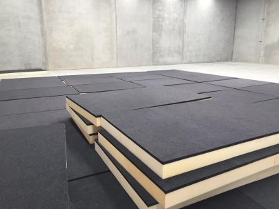 Gymnastics-carpeted-landing-mats